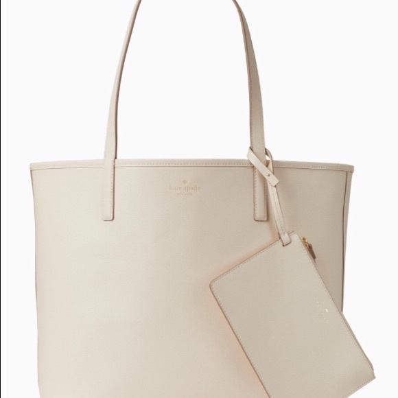 Nwt Kate Spade Tote Mya Striped Reversible* - Picture 2 of 6